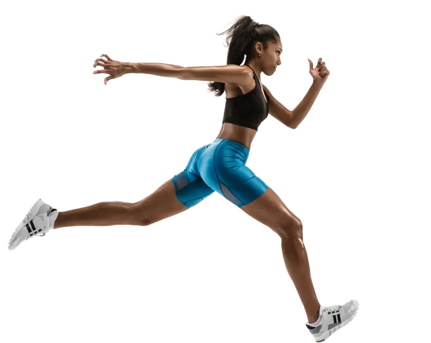 Picture of a person running